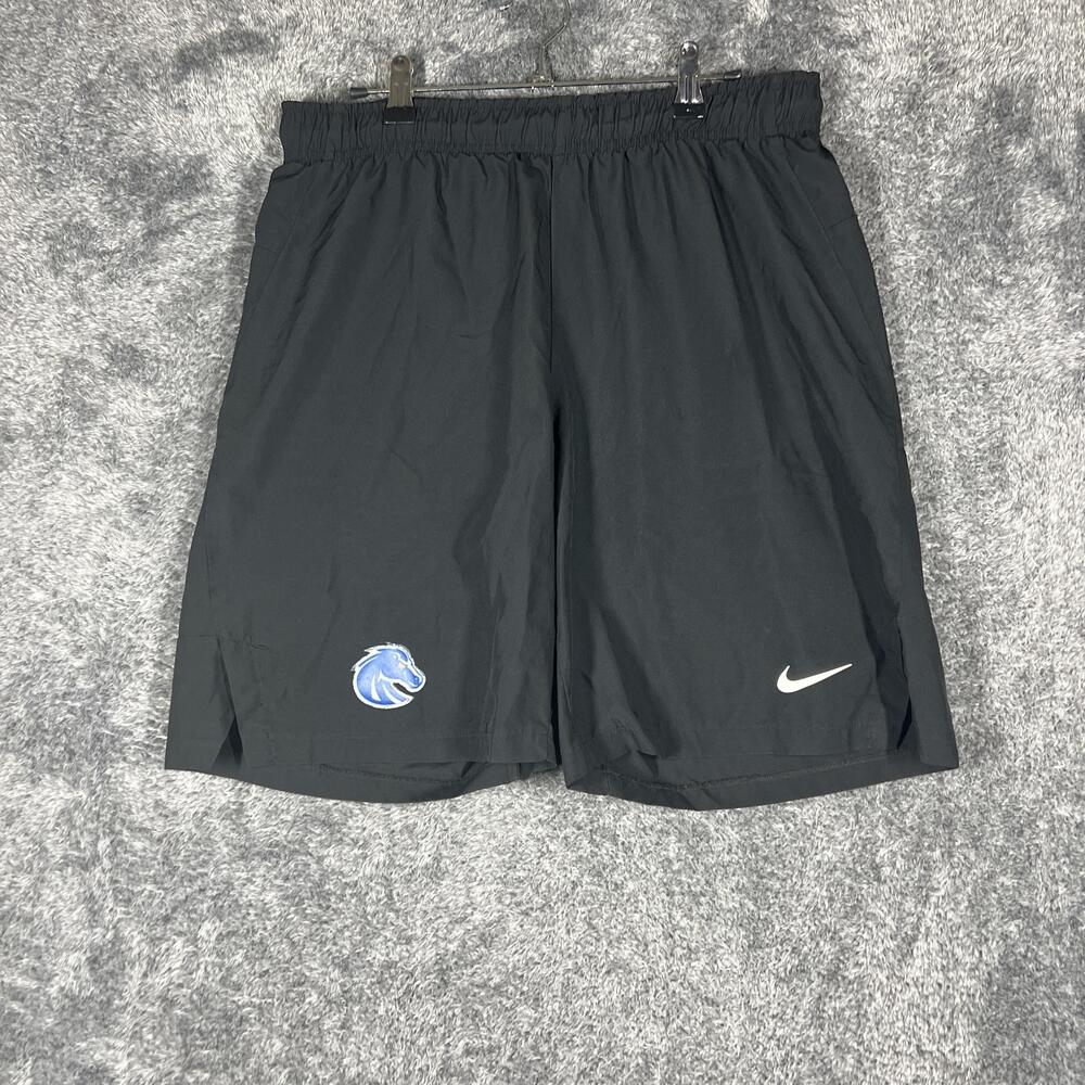 Nike Shorts Mens Large Black Athletic Boise State Player Worn Ty Benefield